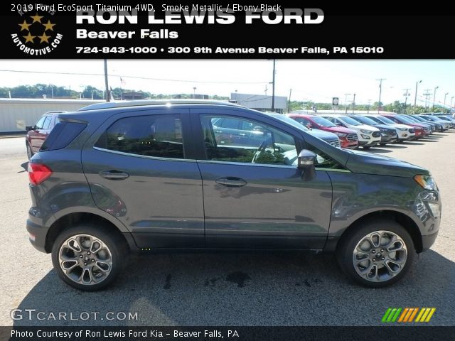 2019 Ford EcoSport Titanium 4WD in Smoke Metallic