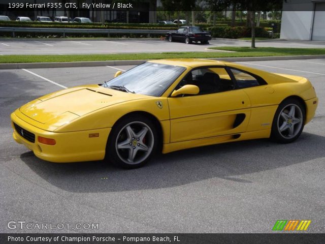 1999 Ferrari F355 GTS in Fly Yellow
