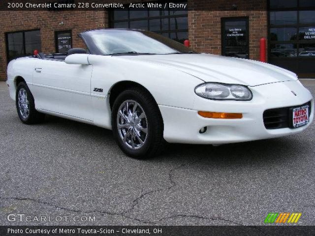2000 Chevrolet Camaro Z28 Convertible in Arctic White