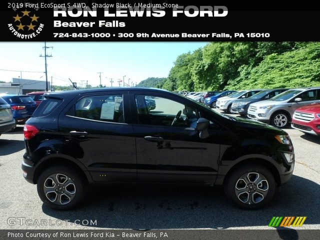 2019 Ford EcoSport S 4WD in Shadow Black
