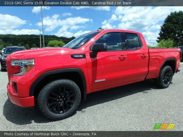 2019 GMC Sierra 1500 Elevation Double Cab 4WD in Cardinal Red