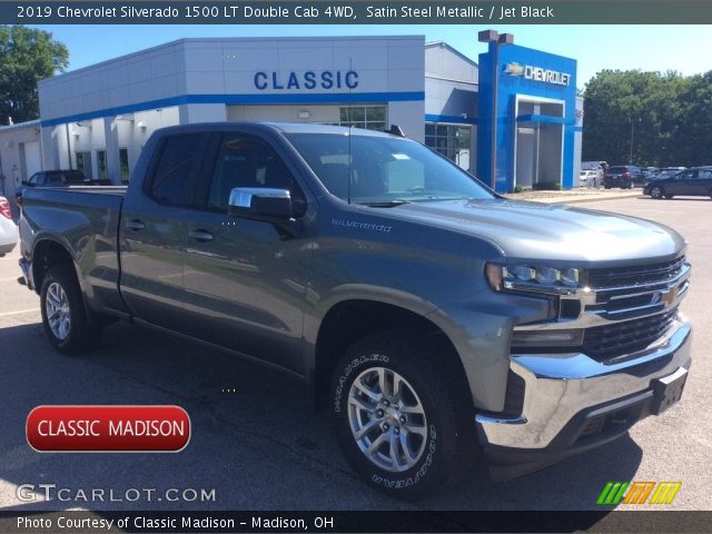 2019 Chevrolet Silverado 1500 LT Double Cab 4WD in Satin Steel Metallic