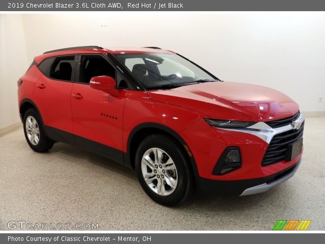 2019 Chevrolet Blazer 3.6L Cloth AWD in Red Hot