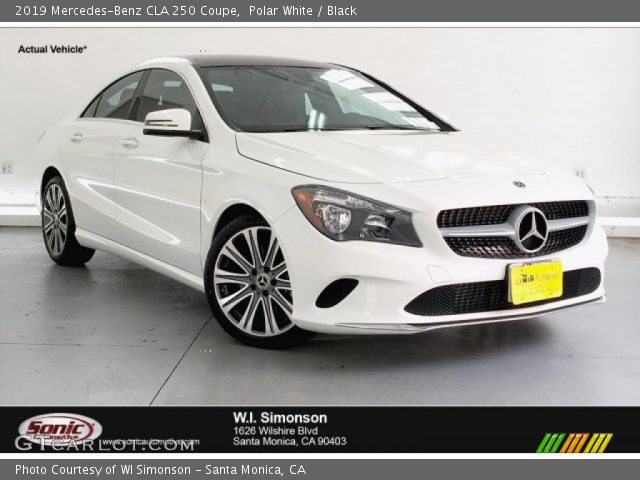 2019 Mercedes-Benz CLA 250 Coupe in Polar White