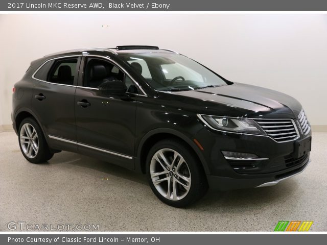 2017 Lincoln MKC Reserve AWD in Black Velvet