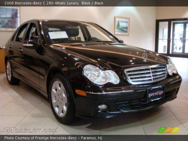 2006 Mercedes-Benz C 280 4Matic Luxury in Black