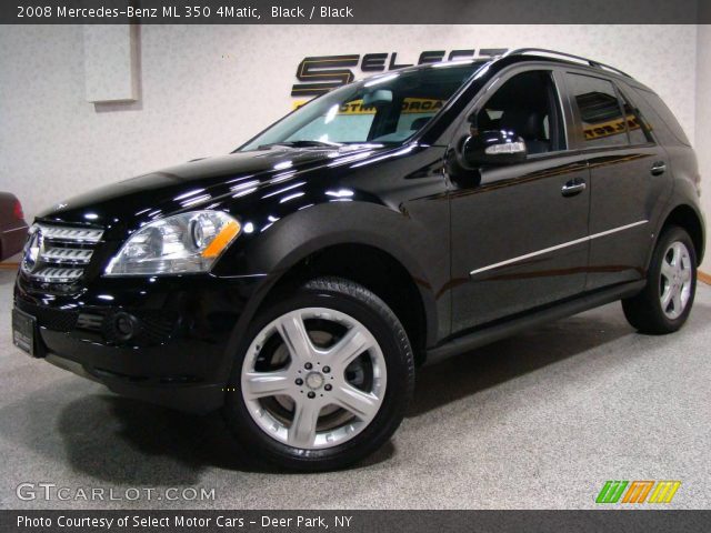 2008 Mercedes-Benz ML 350 4Matic in Black