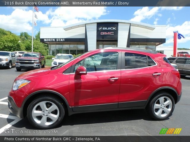 2016 Buick Encore Convenience AWD in Winterberry Red Metallic