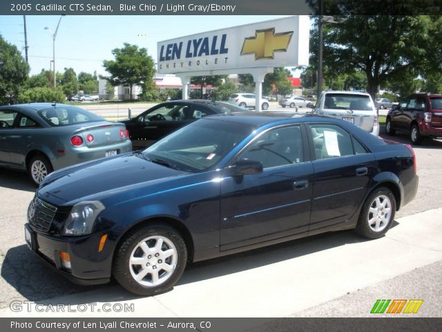 2005 Cadillac CTS Sedan in Blue Chip