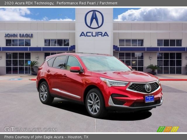 2020 Acura RDX Technology in Performance Red Pearl