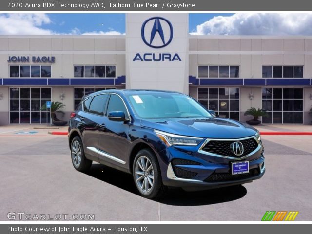 2020 Acura RDX Technology AWD in Fathom Blue Pearl