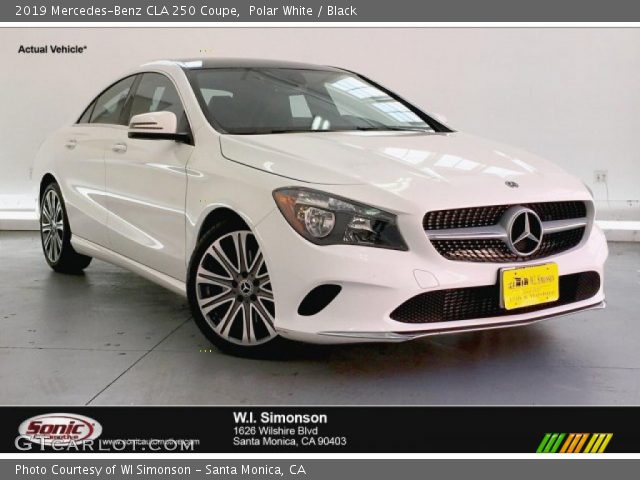 2019 Mercedes-Benz CLA 250 Coupe in Polar White