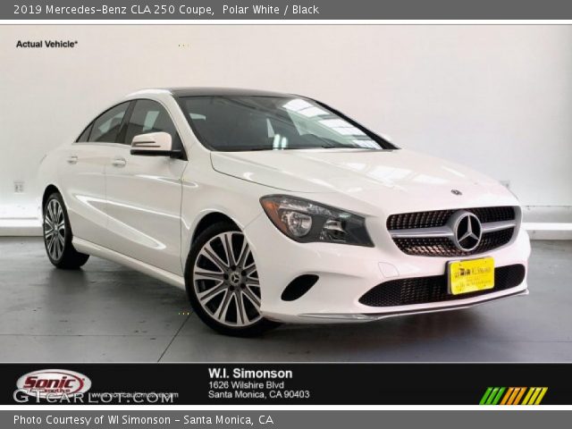 2019 Mercedes-Benz CLA 250 Coupe in Polar White