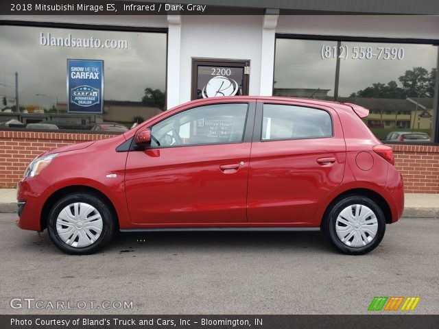 2018 Mitsubishi Mirage ES in Infrared