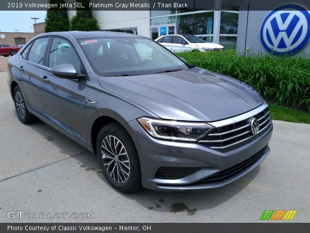 2019 Volkswagen Jetta SEL in Platinum Gray Metallic