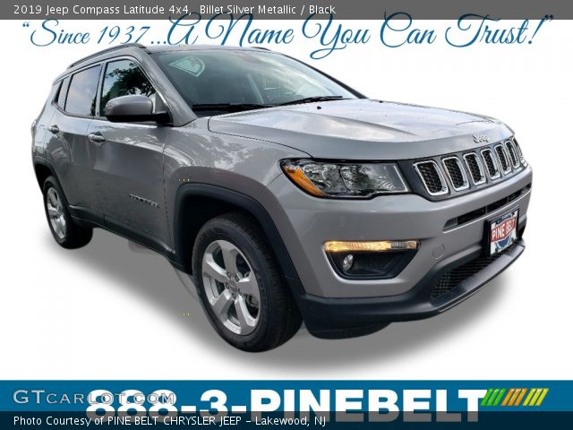 2019 Jeep Compass Latitude 4x4 in Billet Silver Metallic