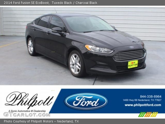 2014 Ford Fusion SE EcoBoost in Tuxedo Black