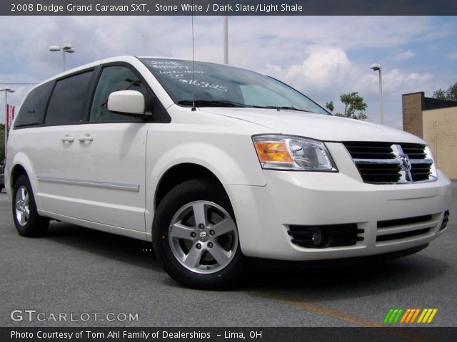 2008 Dodge Grand Caravan SXT in Stone White