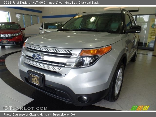 2013 Ford Explorer XLT 4WD in Ingot Silver Metallic