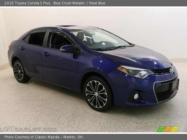 2016 Toyota Corolla S Plus in Blue Crush Metallic