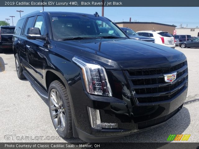 2019 Cadillac Escalade ESV Luxury 4WD in Black Raven