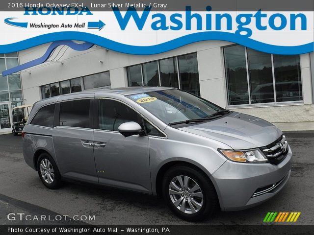 2016 Honda Odyssey EX-L in Lunar Silver Metallic