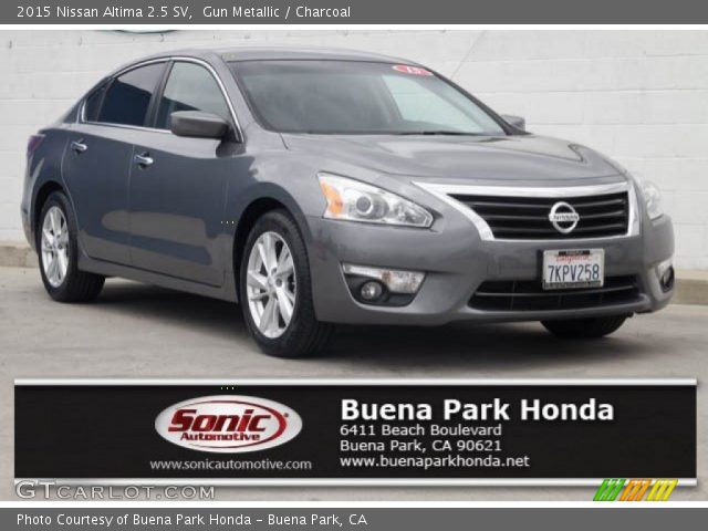 2015 Nissan Altima 2.5 SV in Gun Metallic