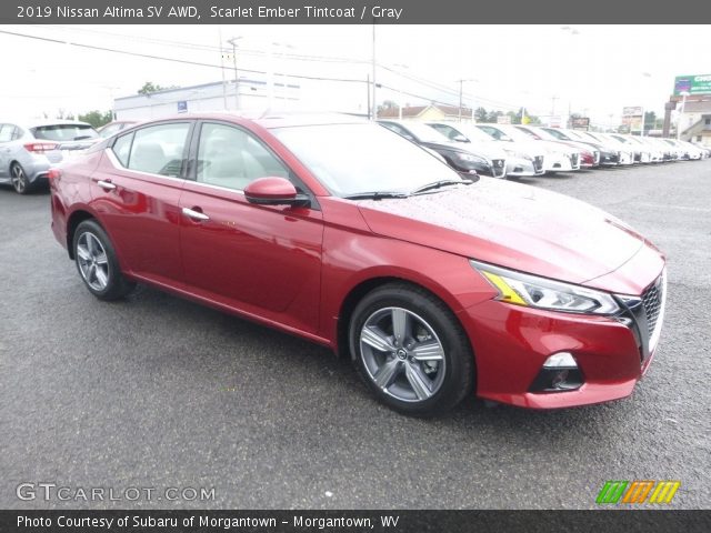2019 Nissan Altima SV AWD in Scarlet Ember Tintcoat