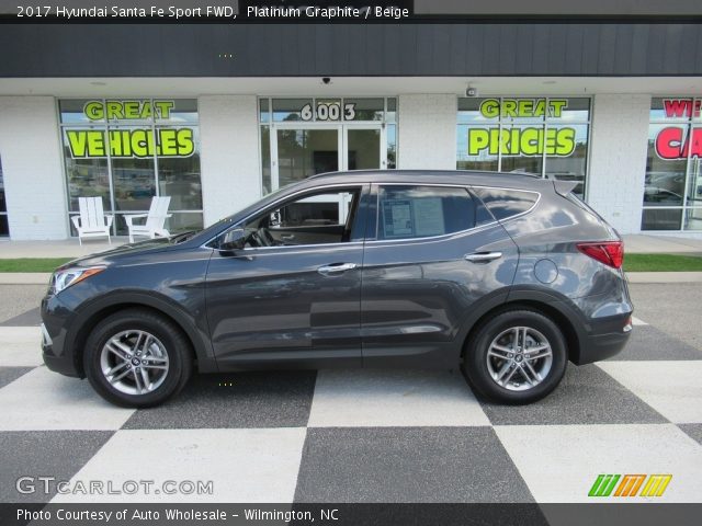 2017 Hyundai Santa Fe Sport FWD in Platinum Graphite