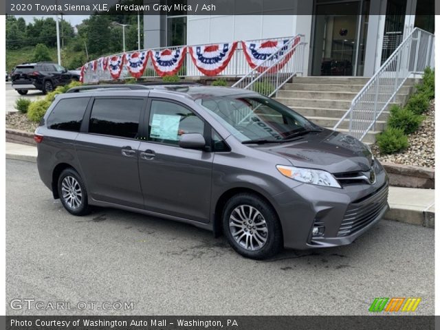 2020 Toyota Sienna XLE in Predawn Gray Mica