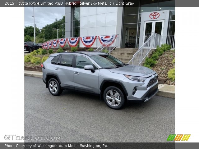 2019 Toyota RAV4 Limited AWD Hybrid in Silver Sky Metallic