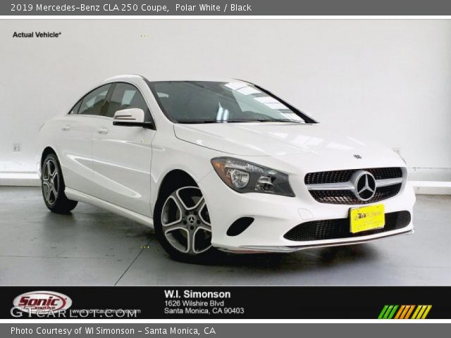 2019 Mercedes-Benz CLA 250 Coupe in Polar White