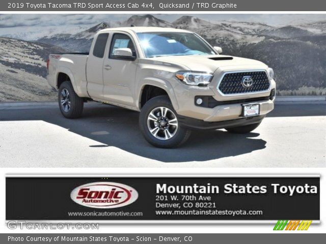 2019 Toyota Tacoma TRD Sport Access Cab 4x4 in Quicksand