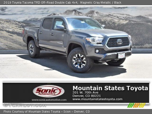 2019 Toyota Tacoma TRD Off-Road Double Cab 4x4 in Magnetic Gray Metallic