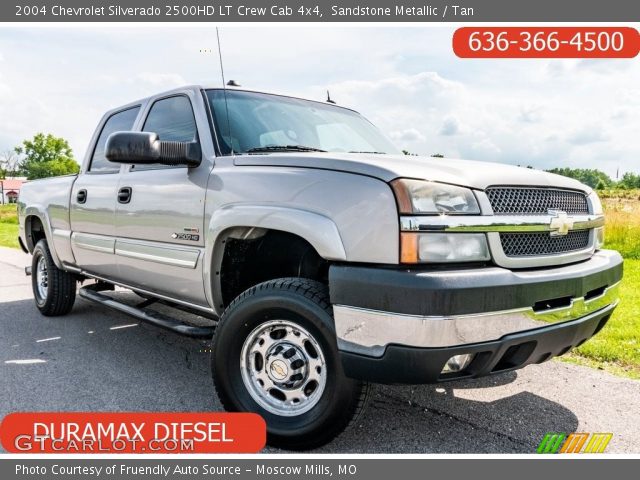 2004 Chevrolet Silverado 2500HD LT Crew Cab 4x4 in Sandstone Metallic