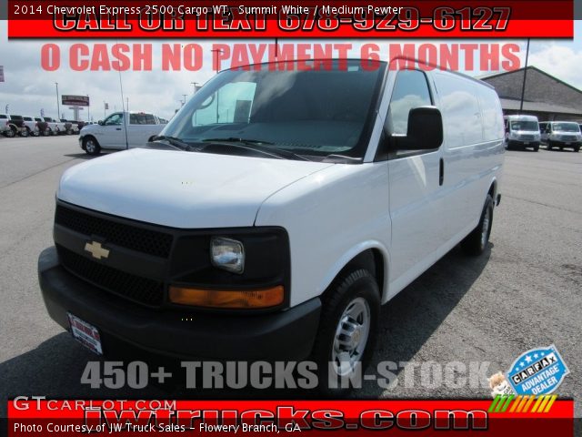 2014 Chevrolet Express 2500 Cargo WT in Summit White