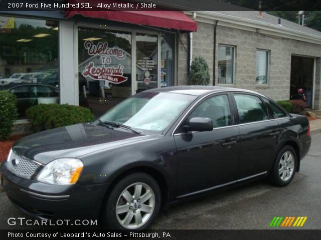 2007 Ford Five Hundred SEL in Alloy Metallic