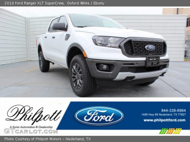 2019 Ford Ranger XLT SuperCrew in Oxford White