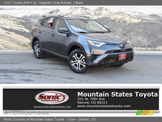 2017 Toyota RAV4 LE in Magnetic Gray Metallic