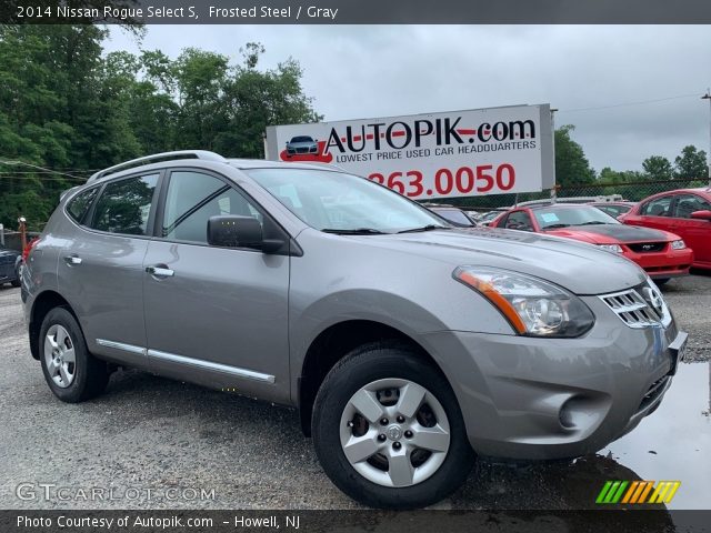2014 Nissan Rogue Select S in Frosted Steel