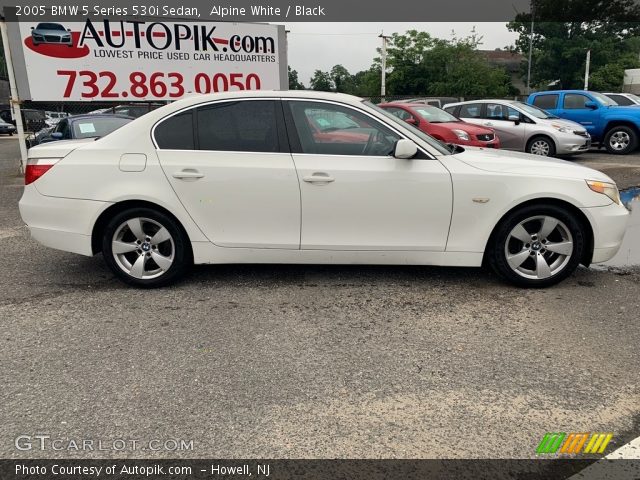 2005 BMW 5 Series 530i Sedan in Alpine White