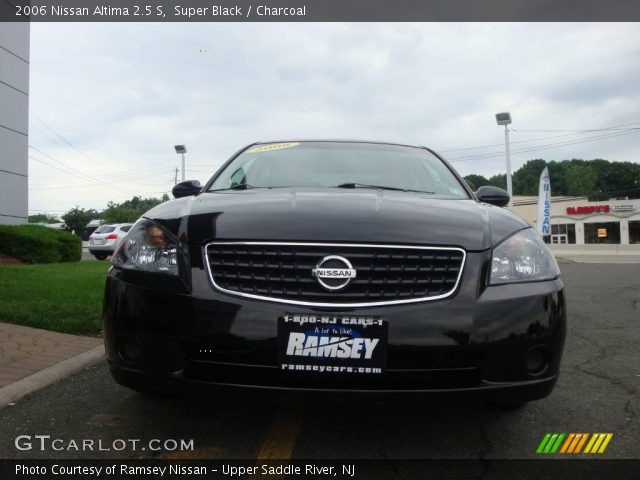 2006 Nissan Altima 2.5 S in Super Black