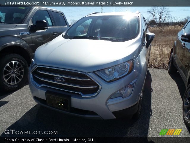 2019 Ford EcoSport Titanium 4WD in Moondust Silver Metallic