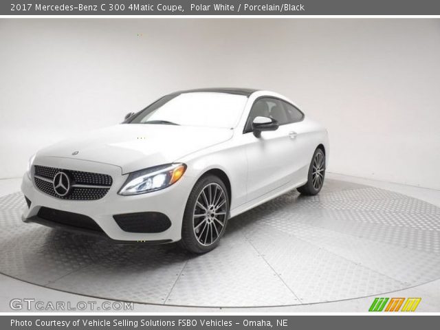 2017 Mercedes-Benz C 300 4Matic Coupe in Polar White