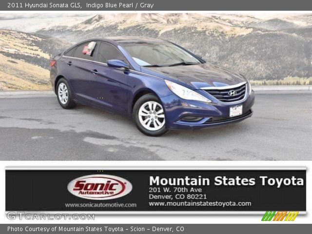 2011 Hyundai Sonata GLS in Indigo Blue Pearl