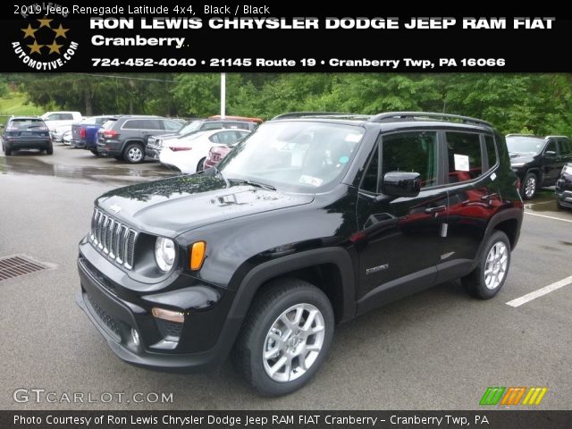 2019 Jeep Renegade Latitude 4x4 in Black