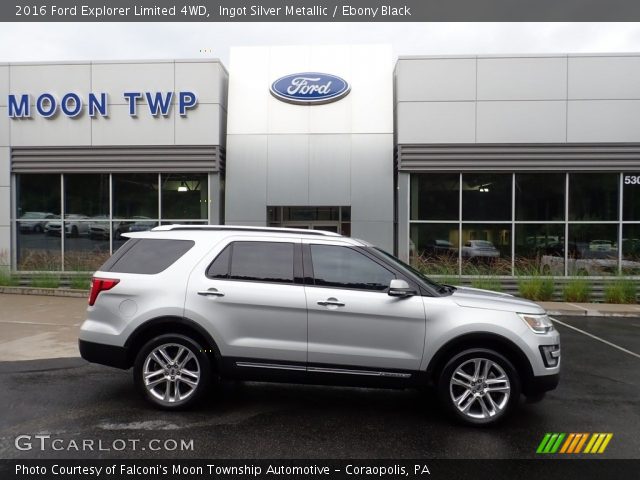 2016 Ford Explorer Limited 4WD in Ingot Silver Metallic