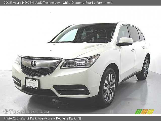 2016 Acura MDX SH-AWD Technology in White Diamond Pearl