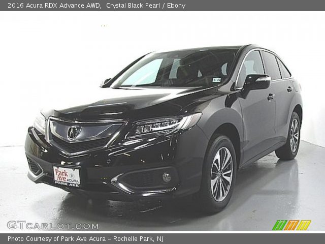 2016 Acura RDX Advance AWD in Crystal Black Pearl