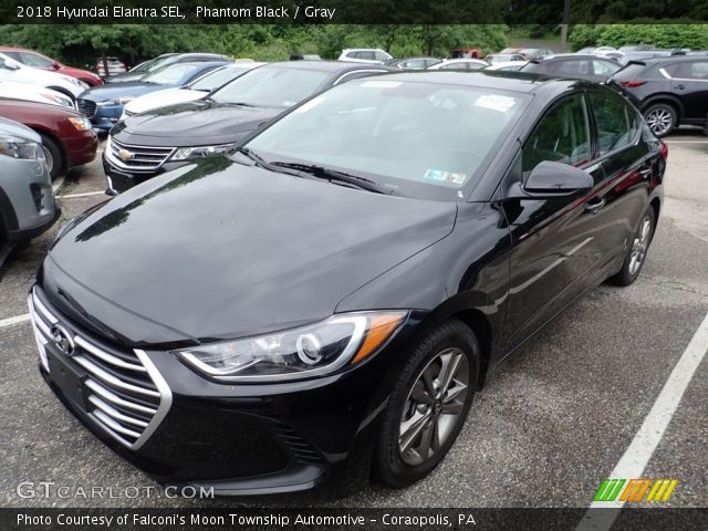 2018 Hyundai Elantra SEL in Phantom Black